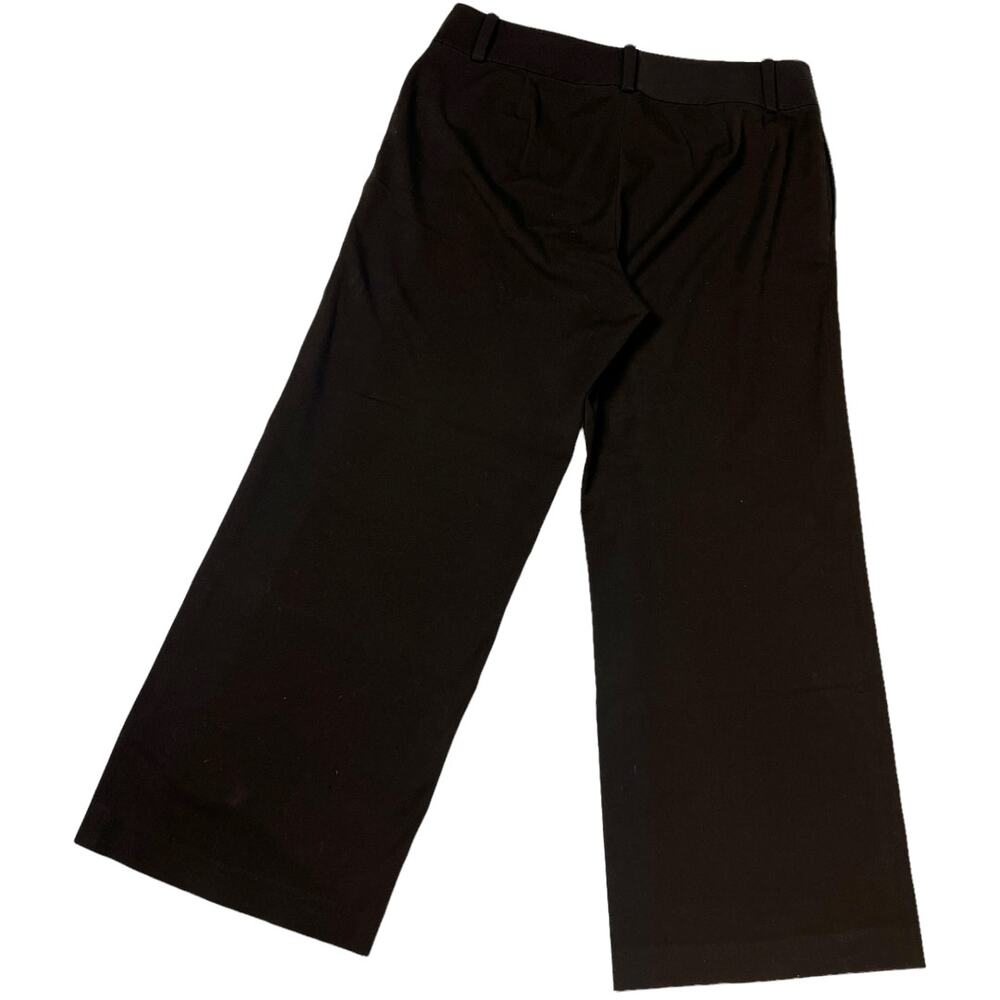 Lauren Ralph Lauren Pants Brown Wide Leg Trouser‎ Stretch Women's 12 Petite